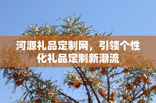 河源礼品定制网，引领个性化礼品定制新潮流
